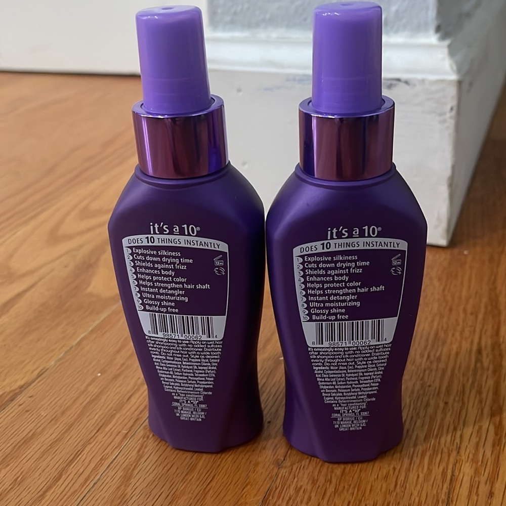 2 4oz bottles of it’s a 10 Silk Express Miracle Silk Leave in. Brand New - Picture 2 of 4